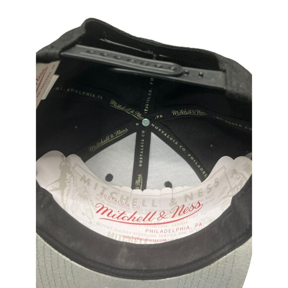 Brooklyn Nets‎ NBA Classic Snapback Hat Black Mitchell and Ness - Picture 8 of 12